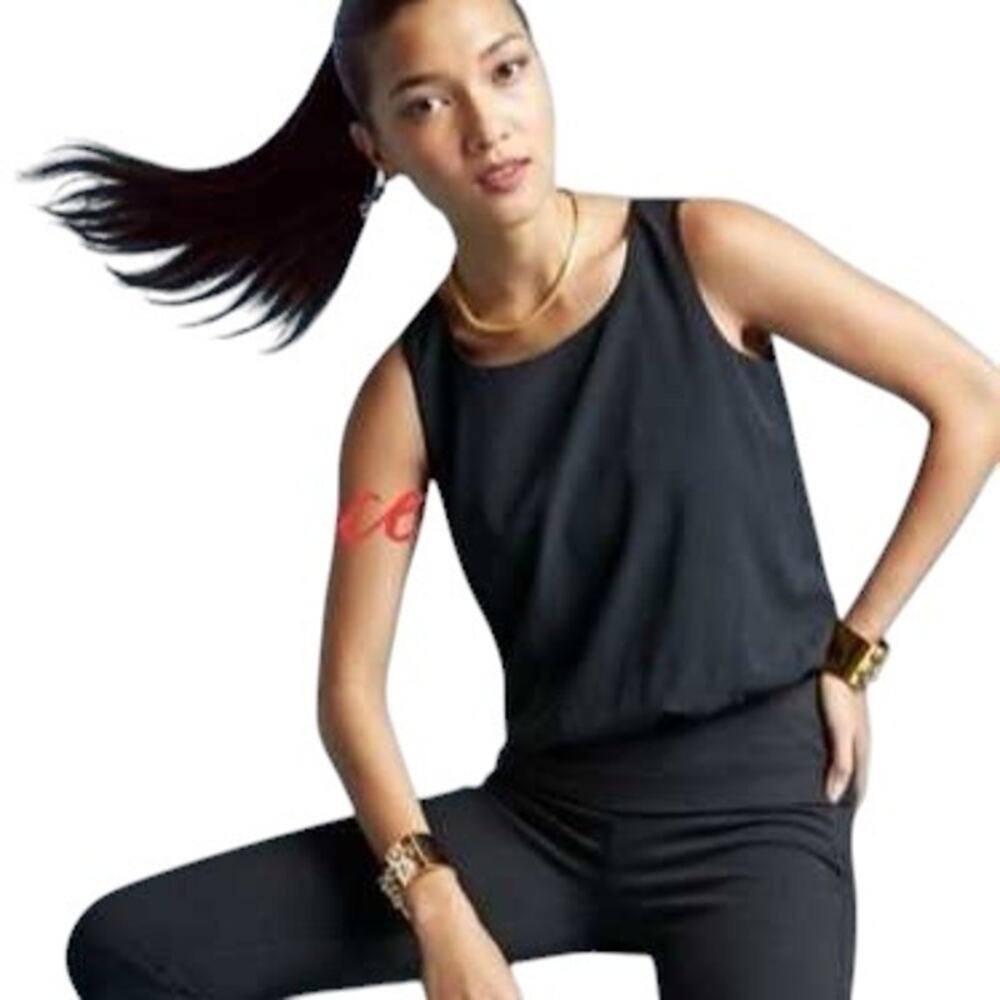 CAbi #5226 Indulgence Tank Top in Black Size XS